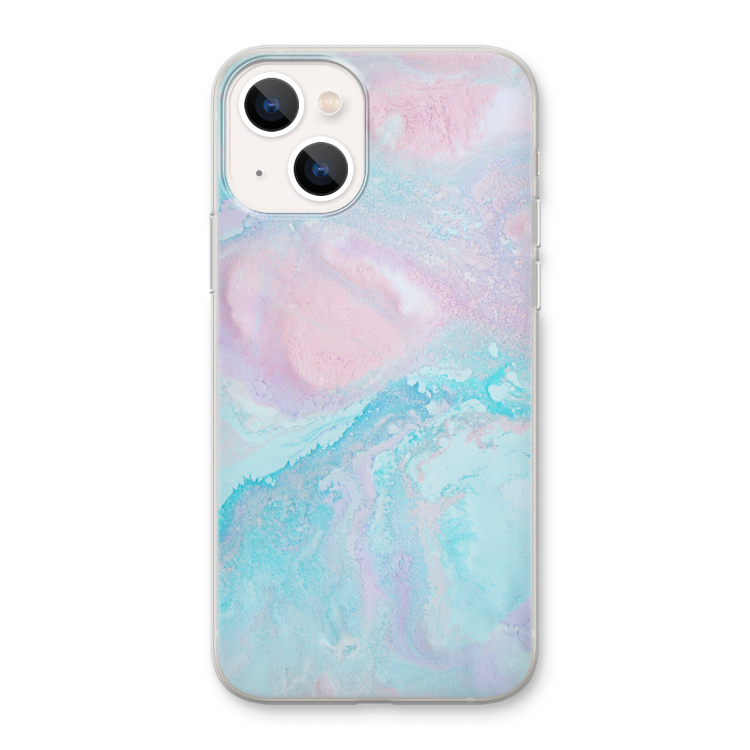 Fantasie pastel: iPhone 13 Transparant Hoesje