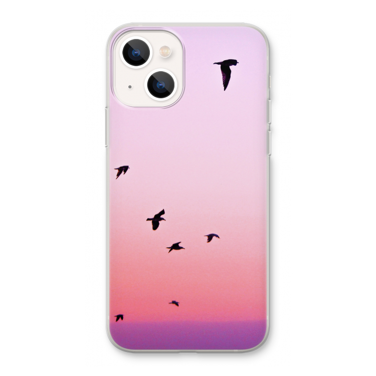 Fly away: iPhone 13 Transparant Hoesje