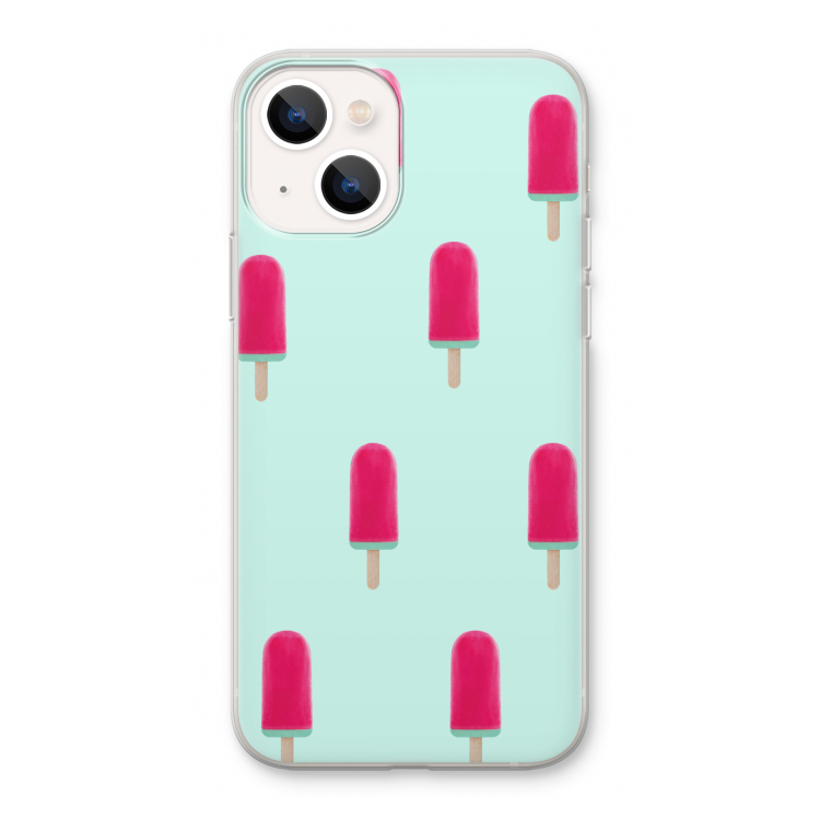 Waterijsje: iPhone 13 Transparant Hoesje