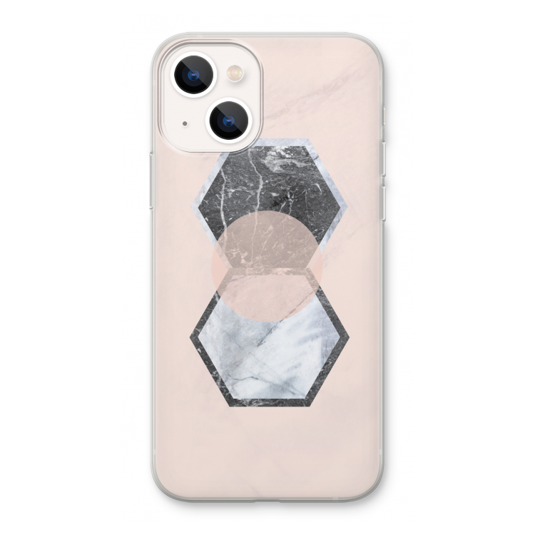 Creatieve toets: iPhone 13 Transparant Hoesje