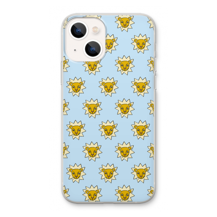 Leeuwenkoppen: iPhone 13 Transparant Hoesje
