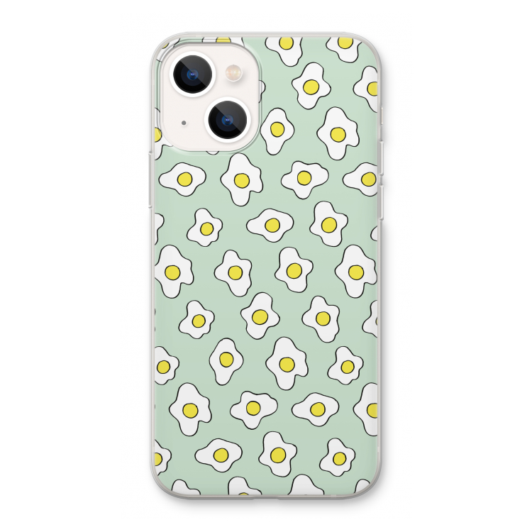 Spiegeleitjes: iPhone 13 Transparant Hoesje