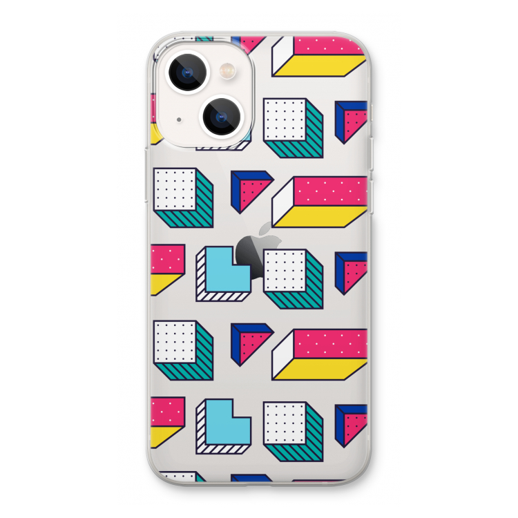 8-bit N°7: iPhone 13 Transparant Hoesje
