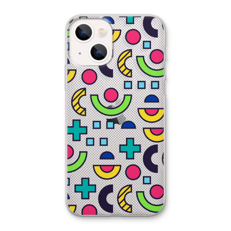 8-bit N°6: iPhone 13 Transparant Hoesje