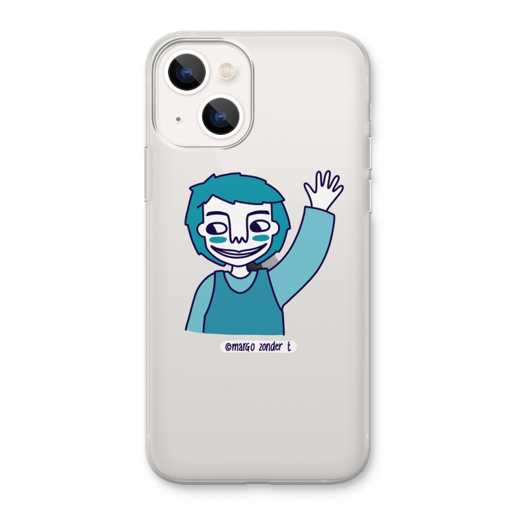 Zwaai: iPhone 13 Transparant Hoesje