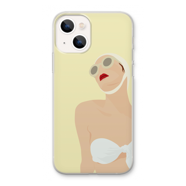 Summer: iPhone 13 Transparant Hoesje