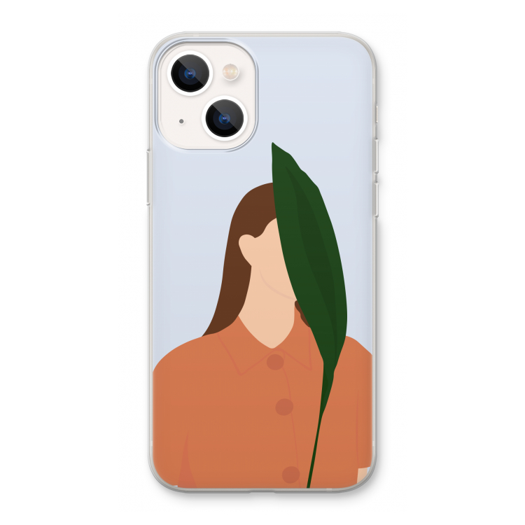 Leaf: iPhone 13 Transparant Hoesje