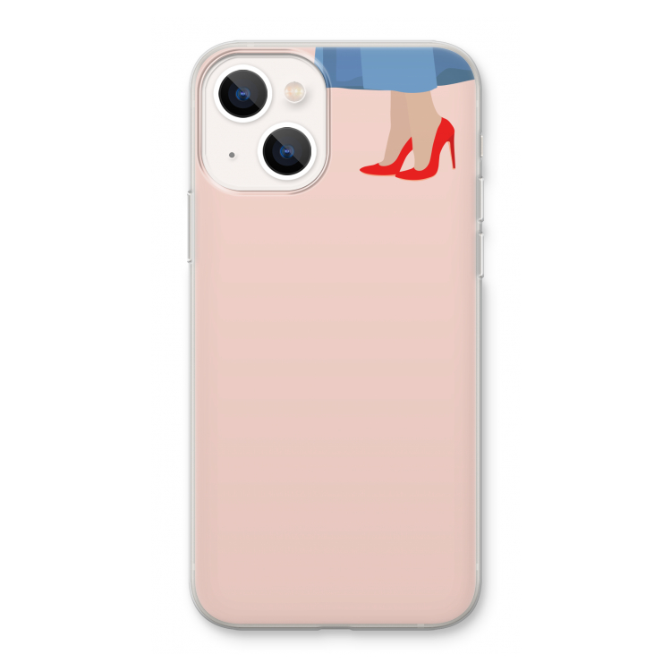High heels: iPhone 13 Transparant Hoesje