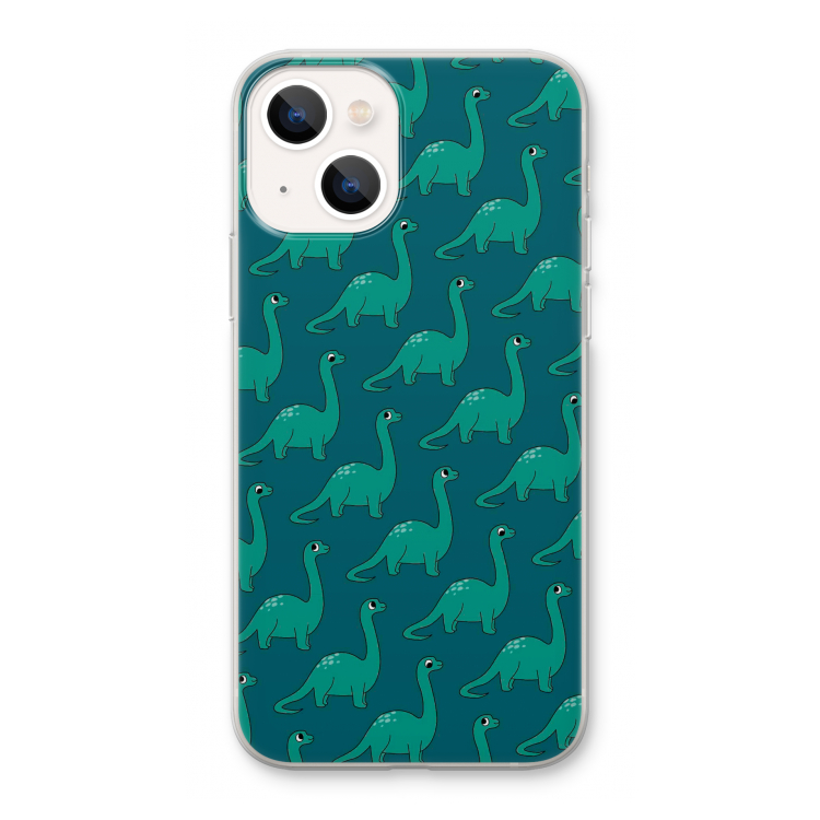 Diplodocus: iPhone 13 Transparant Hoesje