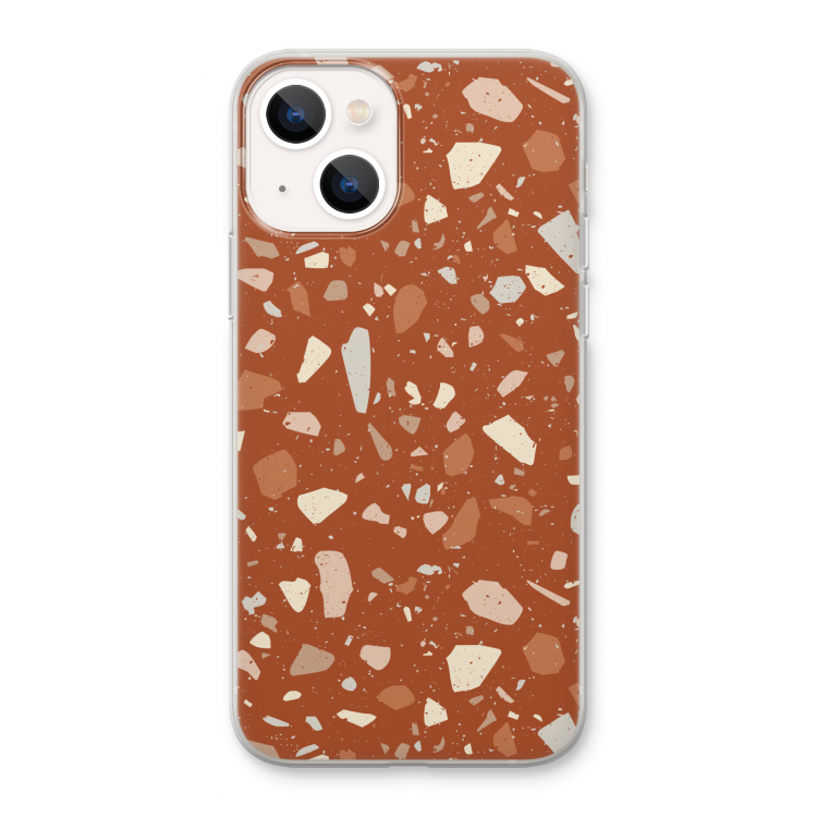 Terrazzo N°22: iPhone 13 Transparant Hoesje