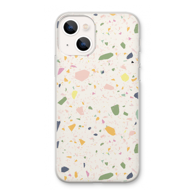 Terrazzo N°21: iPhone 13 Transparant Hoesje