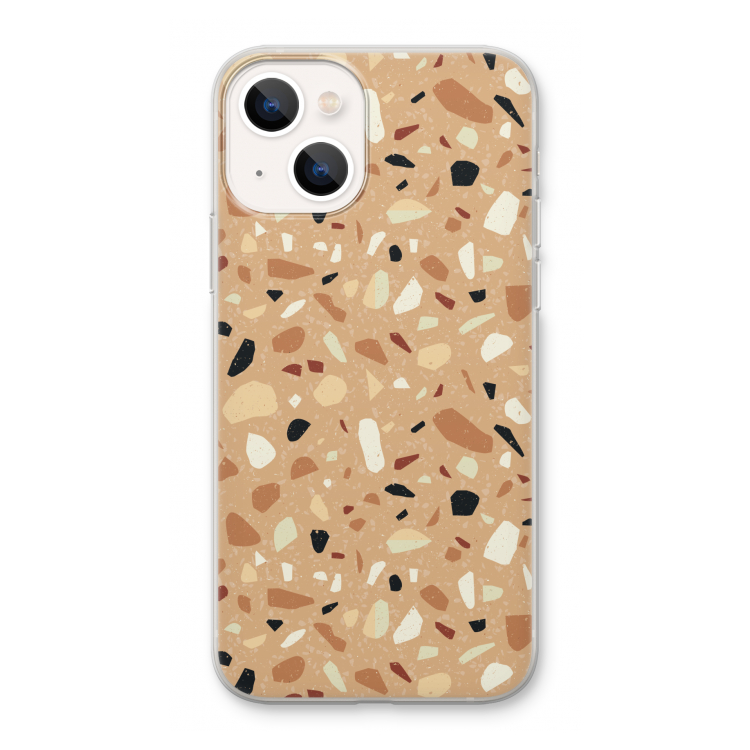 Terrazzo N°17: iPhone 13 Transparant Hoesje