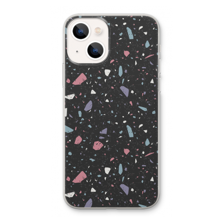 Terrazzo N°16: iPhone 13 Transparant Hoesje