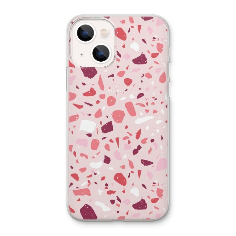 Terrazzo N°15: iPhone 13 Transparant Hoesje