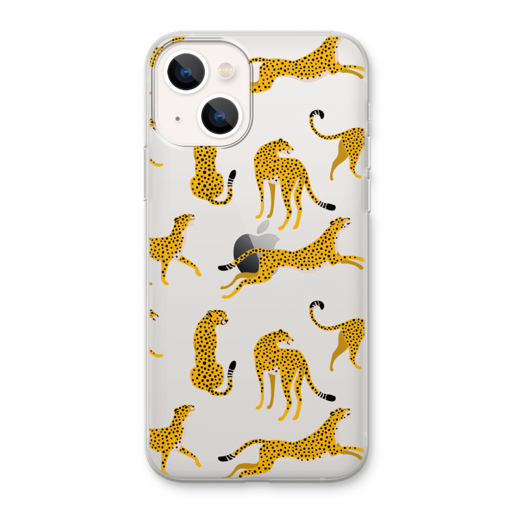Luipaard: iPhone 13 Transparant Hoesje