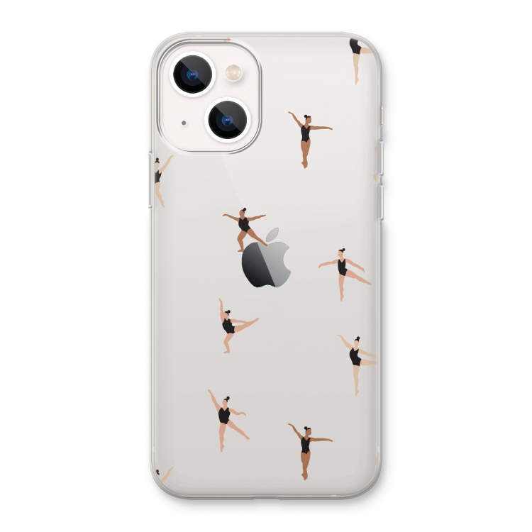 Dancing #1: iPhone 13 Transparant Hoesje