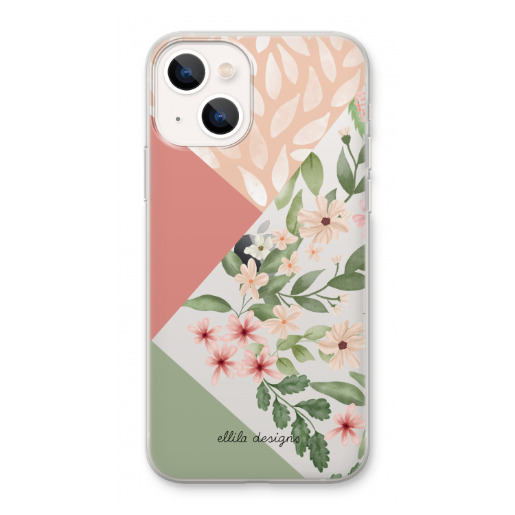 Sweet heaven geometrics: iPhone 13 Transparant Hoesje