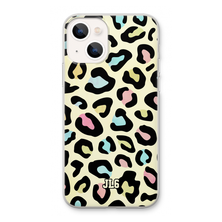Leopard pattern: iPhone 13 Transparant Hoesje
