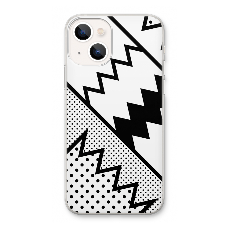 Pop Art #5: iPhone 13 Transparant Hoesje
