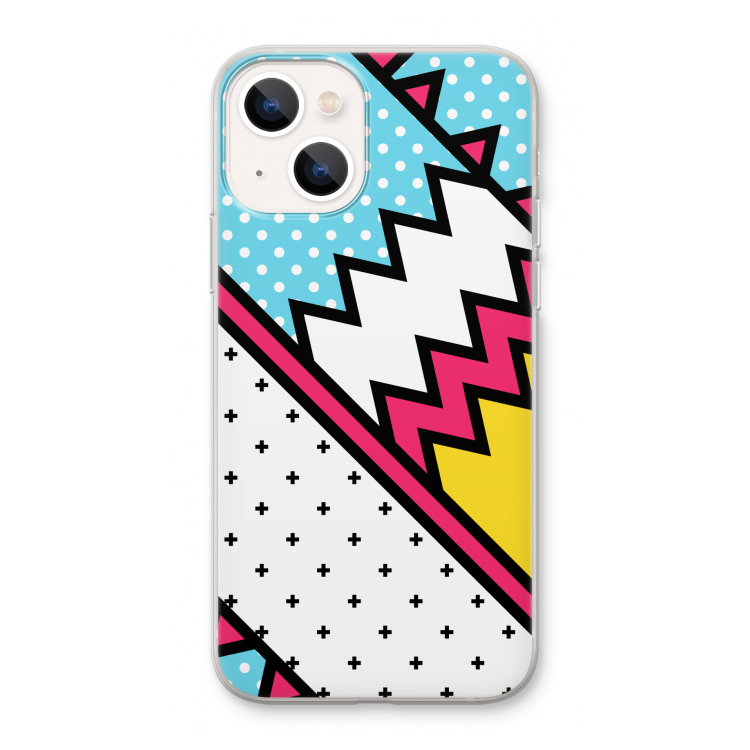 Pop Art #2: iPhone 13 Transparant Hoesje