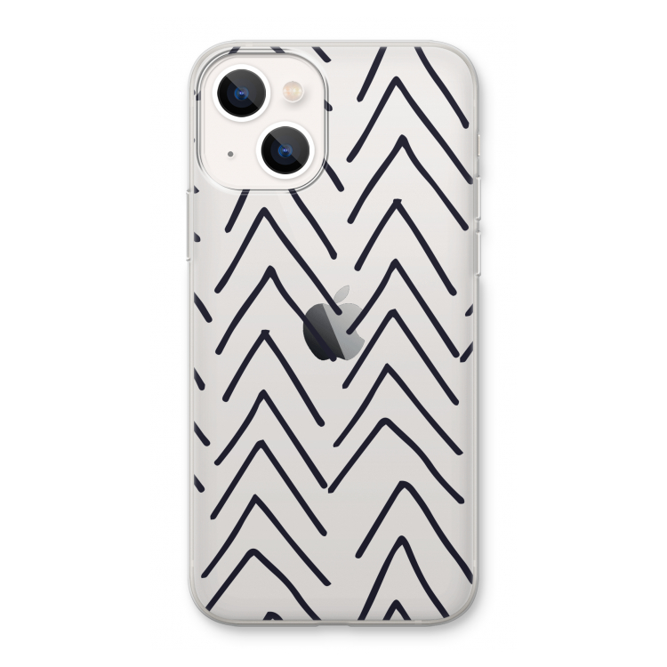 Marrakech Arrows: iPhone 13 Transparant Hoesje