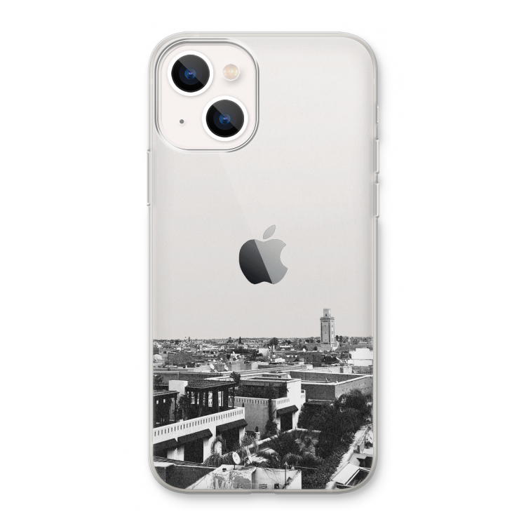 Marrakech Skyline : iPhone 13 Transparant Hoesje