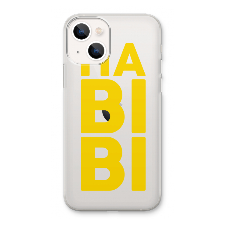 Habibi Majorelle : iPhone 13 Transparant Hoesje