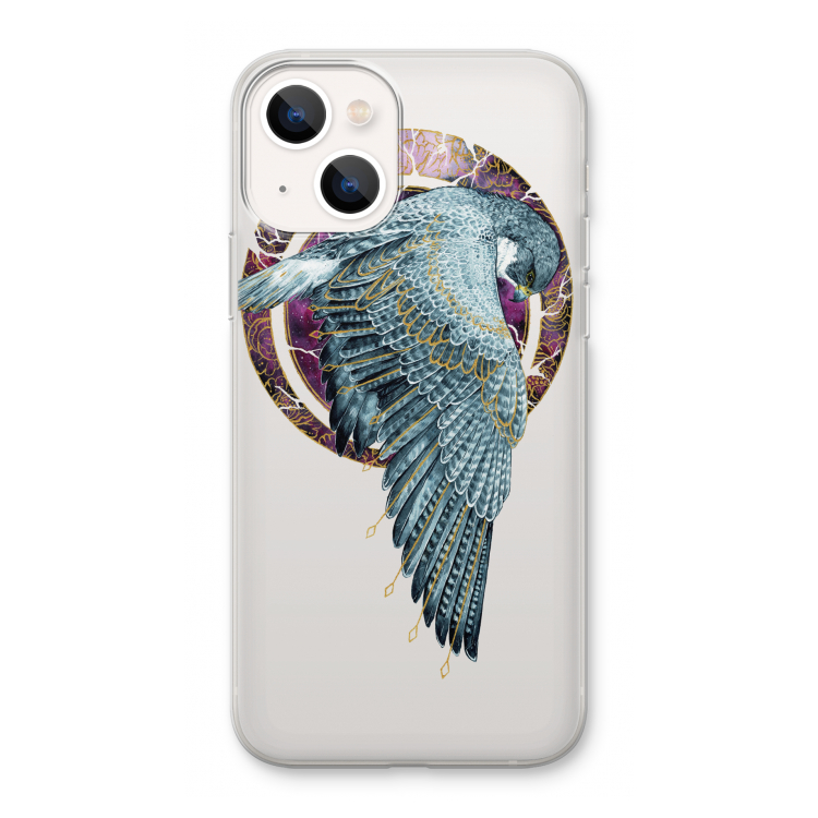 Golden Falcon: iPhone 13 Transparant Hoesje