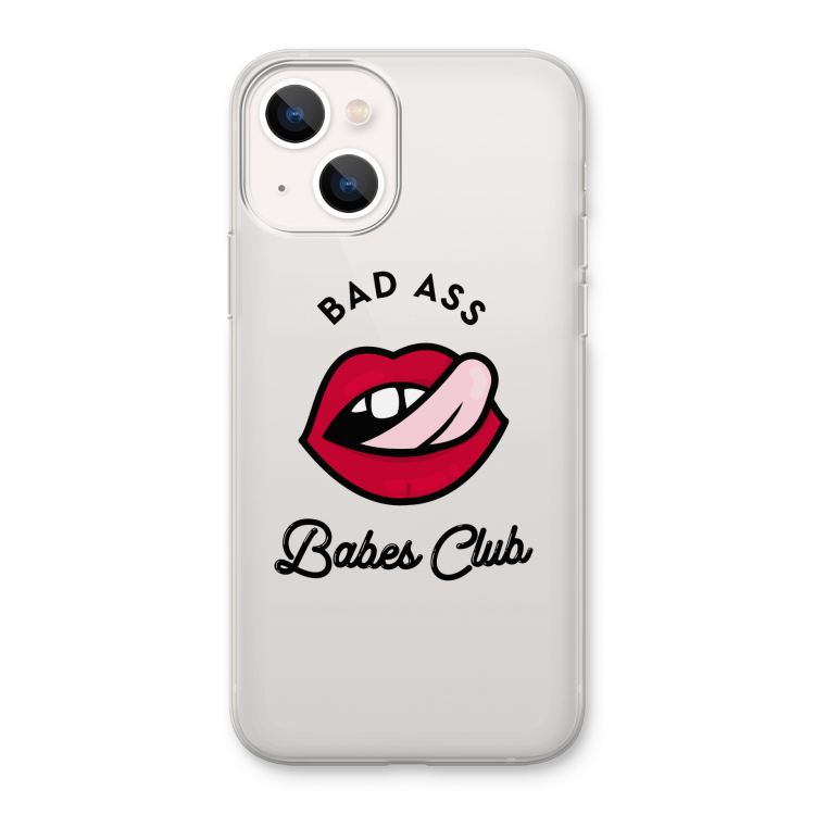 Badass Babes Club: iPhone 13 Transparant Hoesje