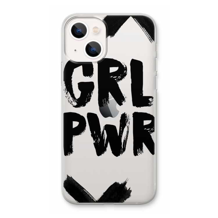 Girl Power #2: iPhone 13 Transparant Hoesje
