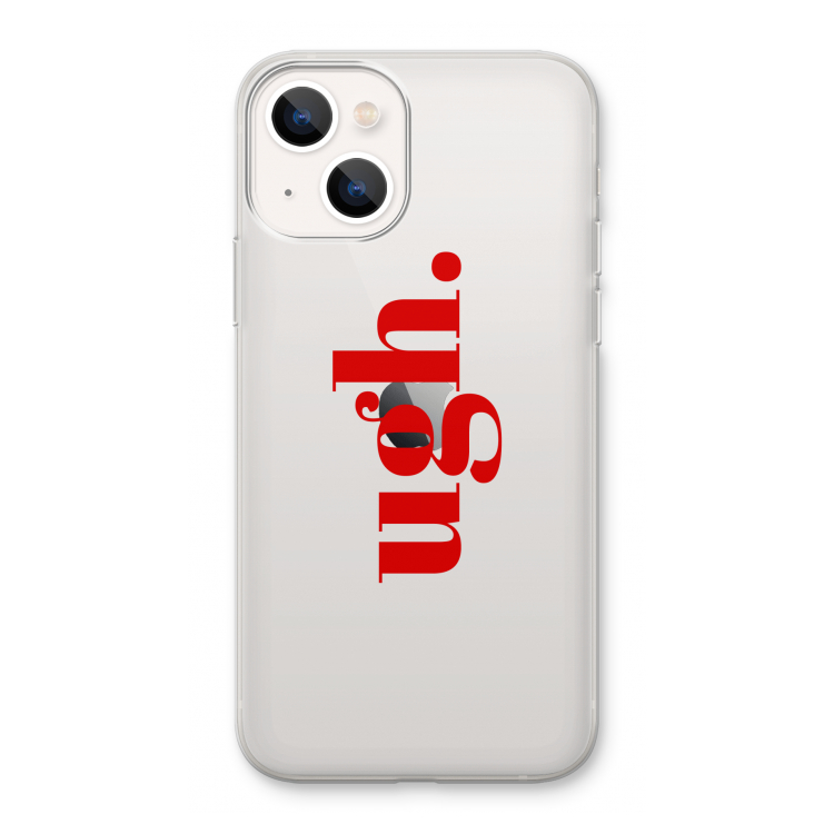 Ugh: iPhone 13 Transparant Hoesje