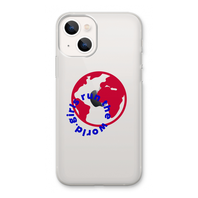 Run The World: iPhone 13 Transparant Hoesje