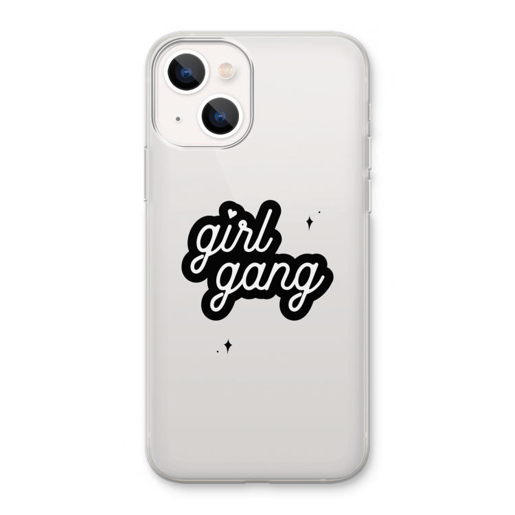 Girl Gang: iPhone 13 Transparant Hoesje