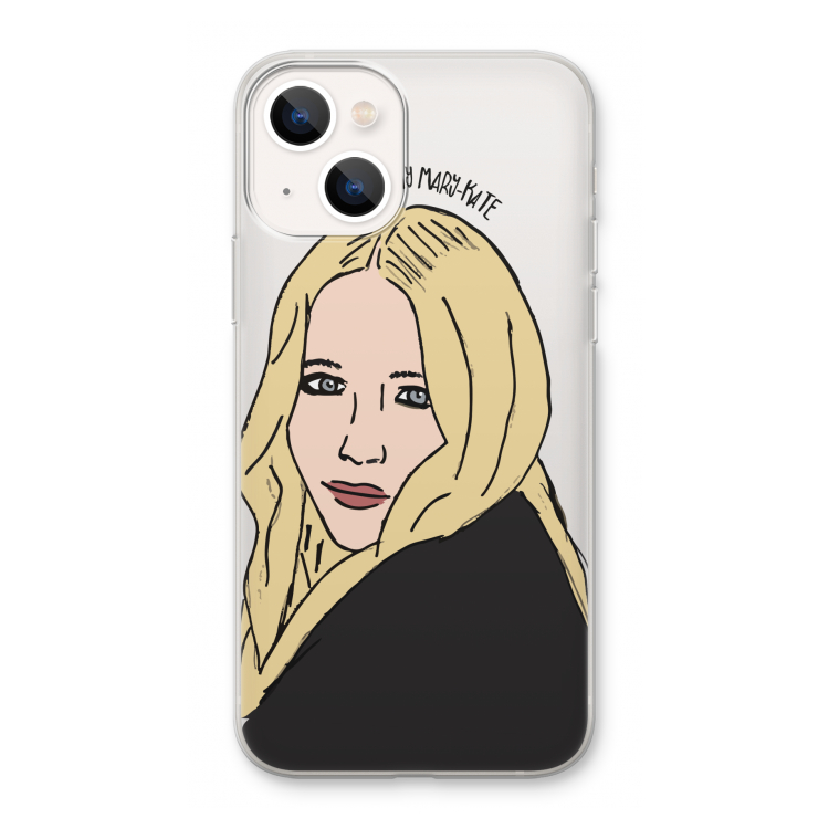 Mary Kate: iPhone 13 Transparant Hoesje