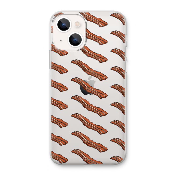 Bacon to my eggs #2: iPhone 13 Transparant Hoesje