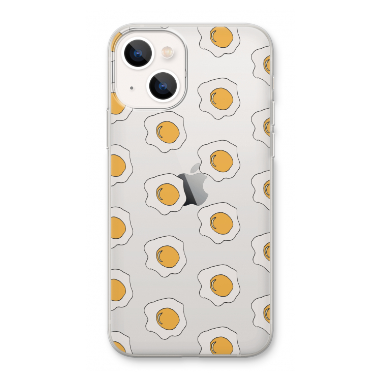 Bacon to my eggs #1: iPhone 13 Transparant Hoesje