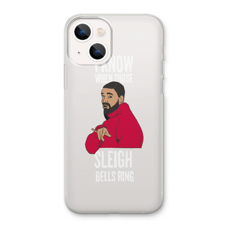 Sleigh Bells Ring: iPhone 13 Transparant Hoesje