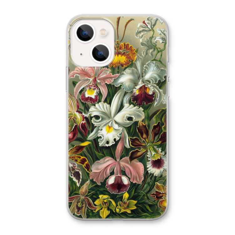 Haeckel Orchidae: iPhone 13 Transparant Hoesje