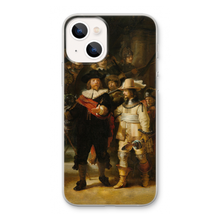 De Nachtwacht: iPhone 13 Transparant Hoesje