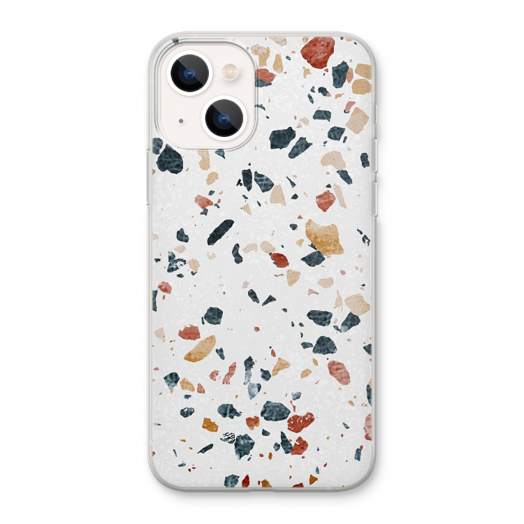 Terrazzo N°4: iPhone 13 Transparant Hoesje