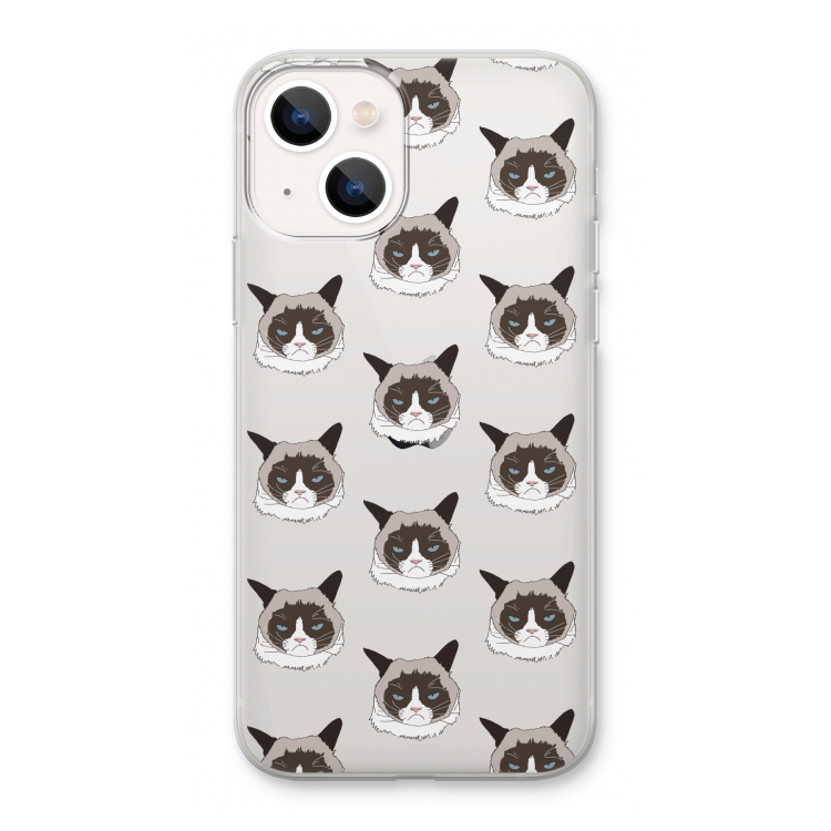 It's a Purrr Case: iPhone 13 Transparant Hoesje