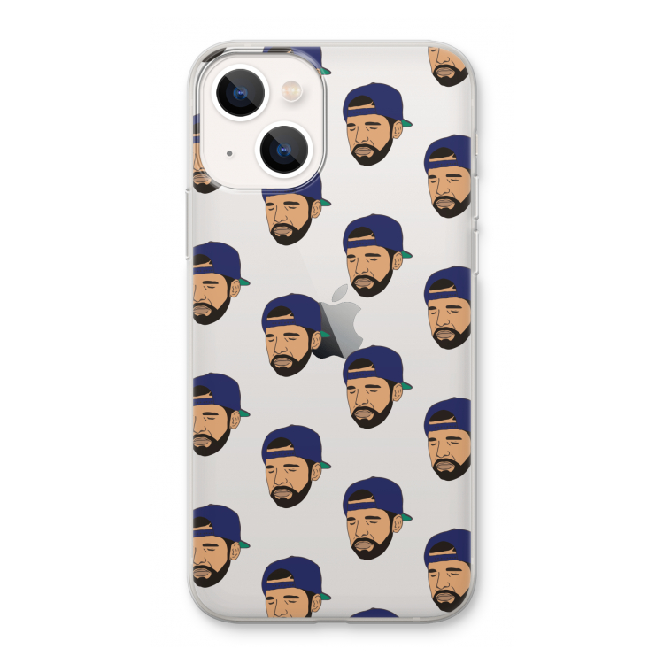 Drake Away: iPhone 13 Transparant Hoesje