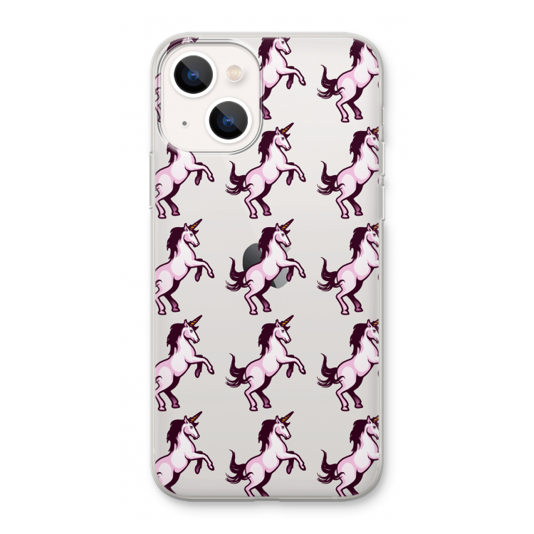 Musketon Unicorn: iPhone 13 Transparant Hoesje