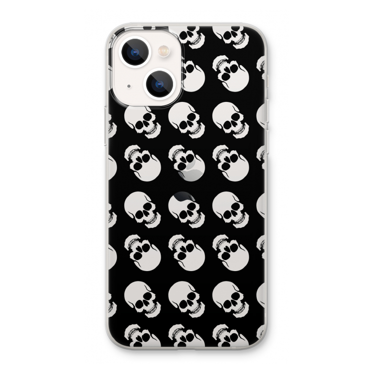 Musketon Skulls: iPhone 13 Transparant Hoesje