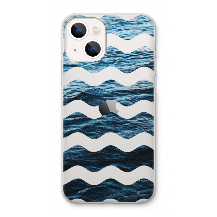 Oceaan: iPhone 13 Transparant Hoesje