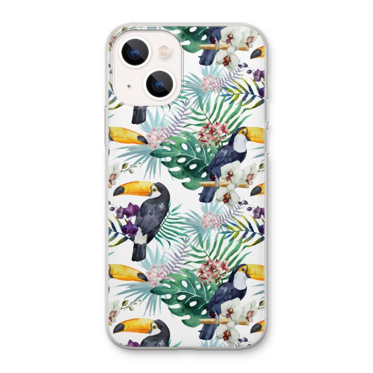 Tukans: iPhone 13 Transparant Hoesje