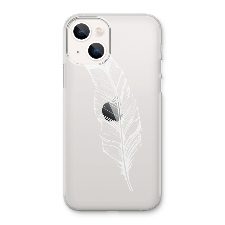 Pluim: iPhone 13 Transparant Hoesje