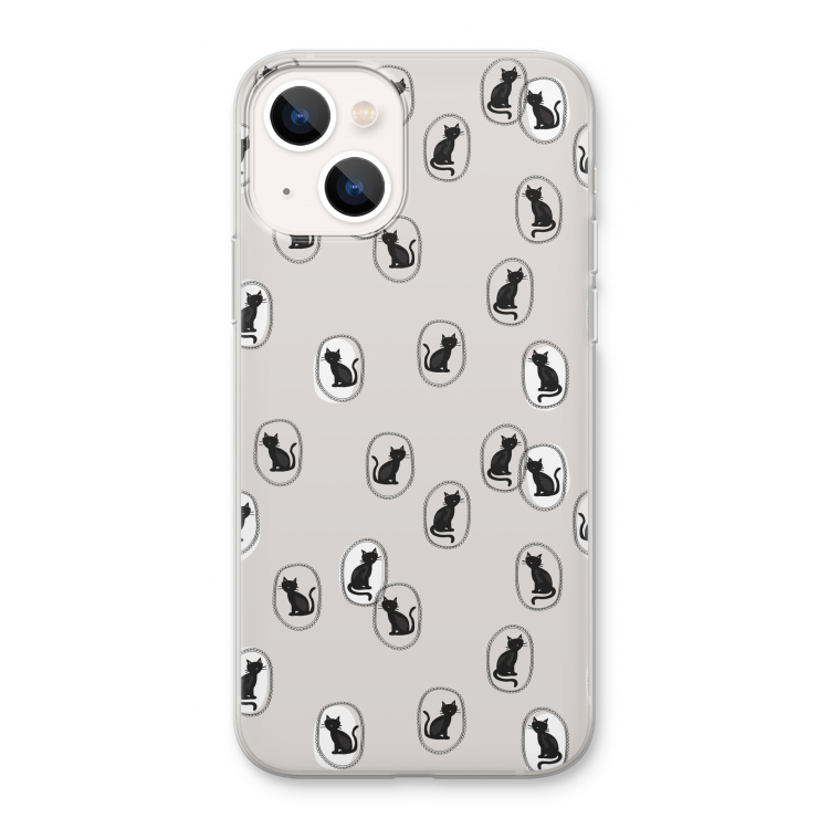 Miauw: iPhone 13 Transparant Hoesje