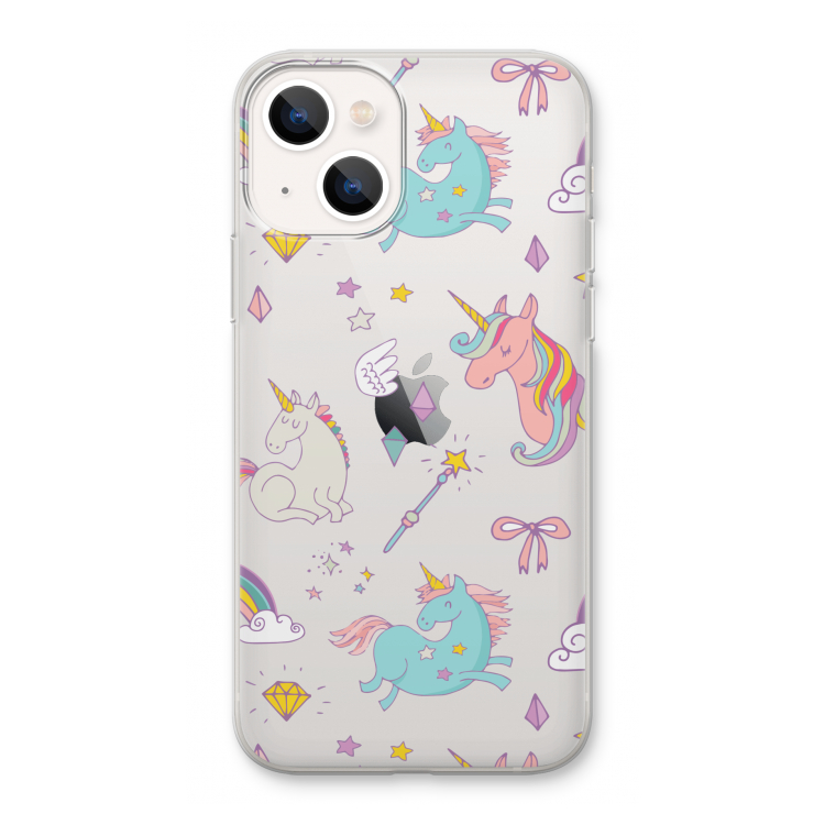 Fantasiewereld: iPhone 13 Transparant Hoesje
