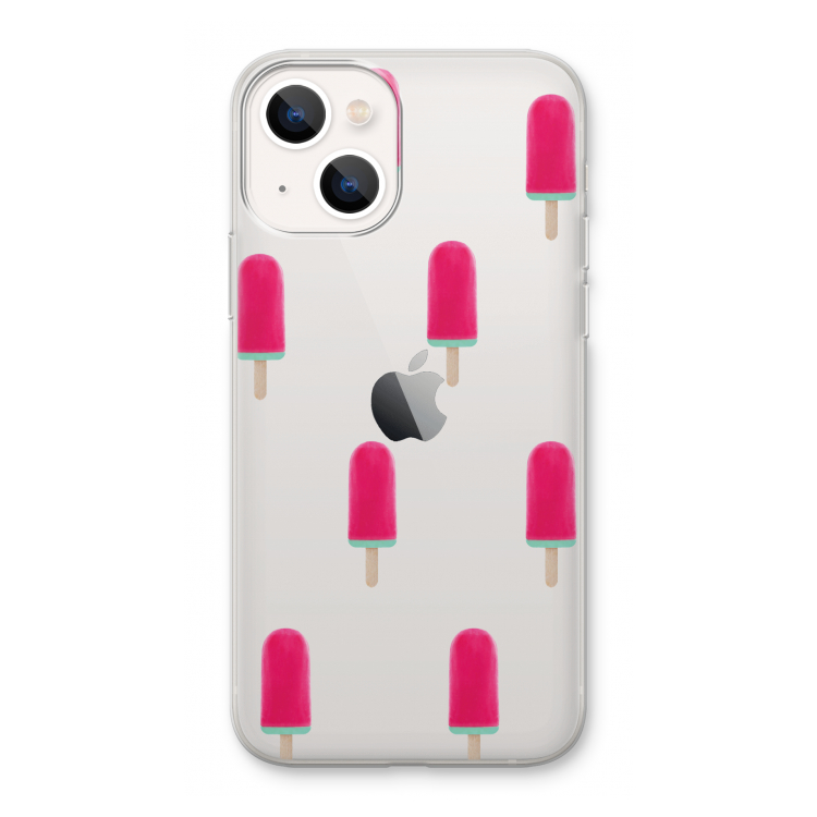 Waterijsje: iPhone 13 Transparant Hoesje